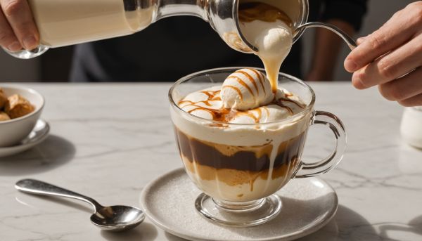 Les étapes pour réussir un authentique affogato italien